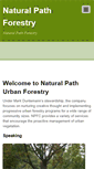 Mobile Screenshot of naturalpathforestry.com